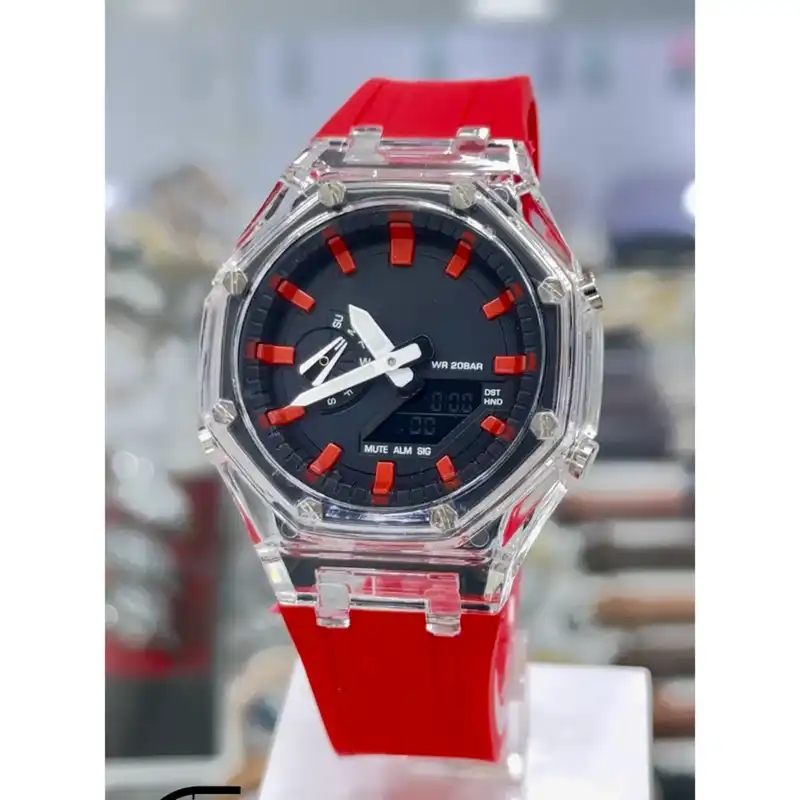 ساعت مچی عقربه ای مدل دو زمانه کرنومتر دار کد 3