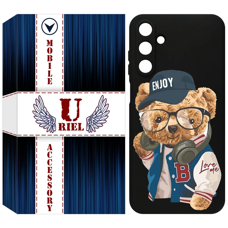 کاور یوریل مدل KSH کد 35 طرح تدی مناسب برای گوشی موبایل سامسونگ Galaxy A15