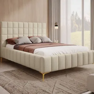 تختخواب یک و نیم نفره کد DR 4554 سایز 200x140 سانتی متر