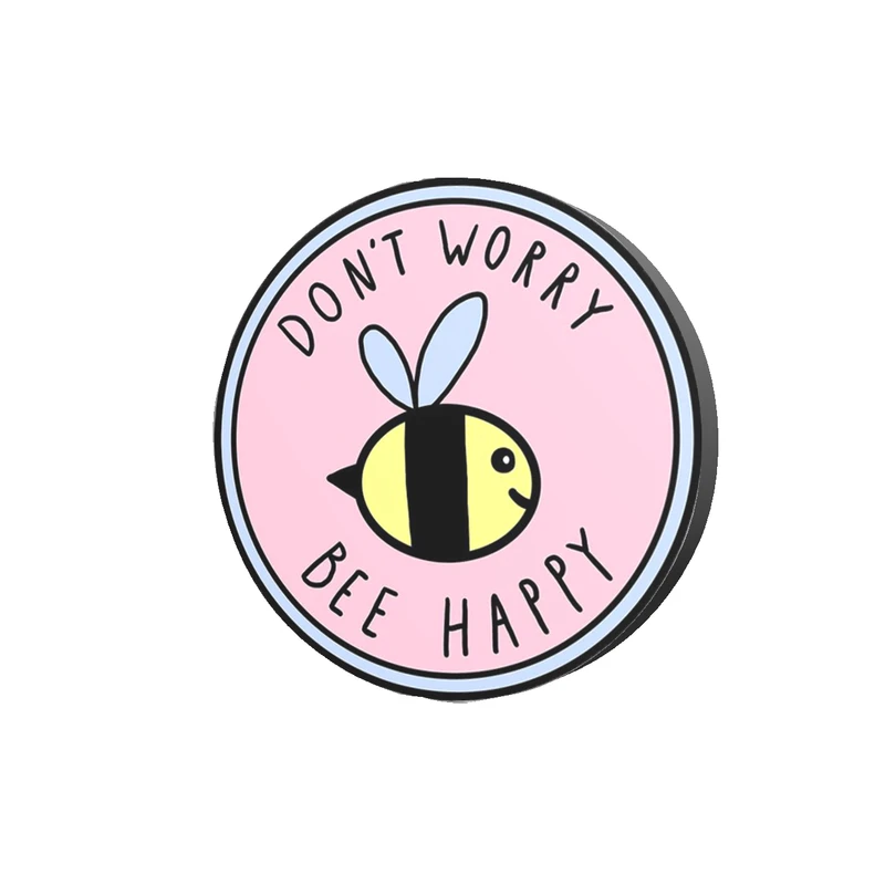 استیکر تزئینی موبایل طرح Be Happy کد 171