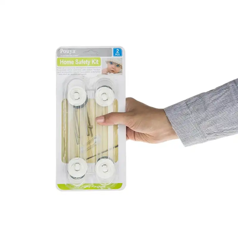 قفل درب کابینت پویا مدل Home Safety Kit شش بسته 2 عددی