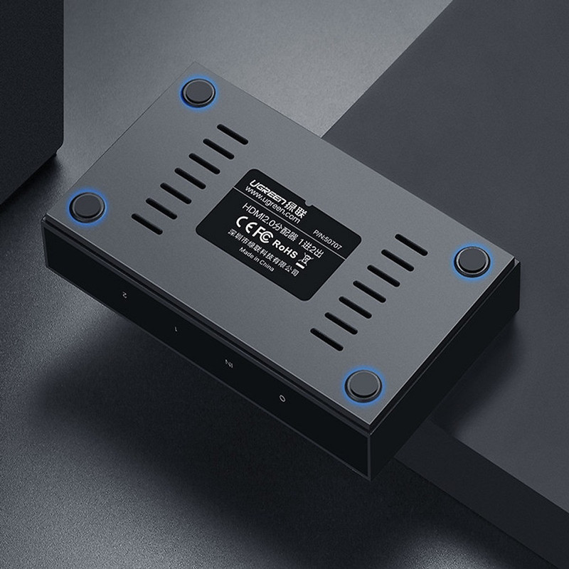 اسپلیتر دو پورت HDMI یوگرین مدل CM186-50707