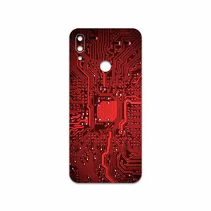MAHOOT Red Printed Circuit Board Cover Sticker for Xiaomi Redmi Note 7