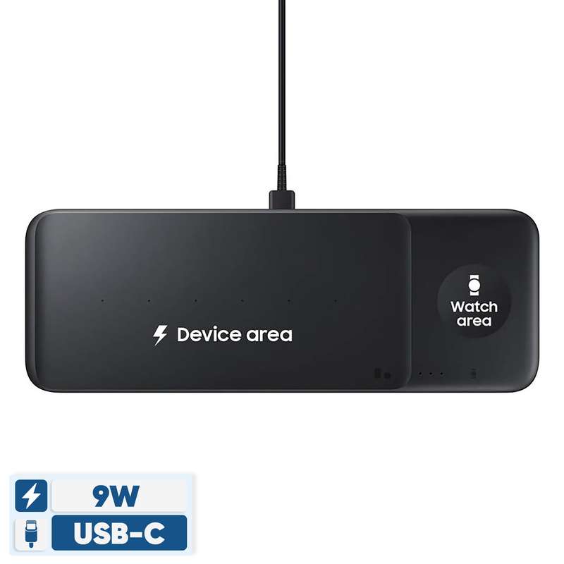 شارژر بی سیم 9 وات سامسونگ مدل Trio EP-P6300 شارژر بی سیم 9 وات سامسونگ مدل Trio EP-P6300