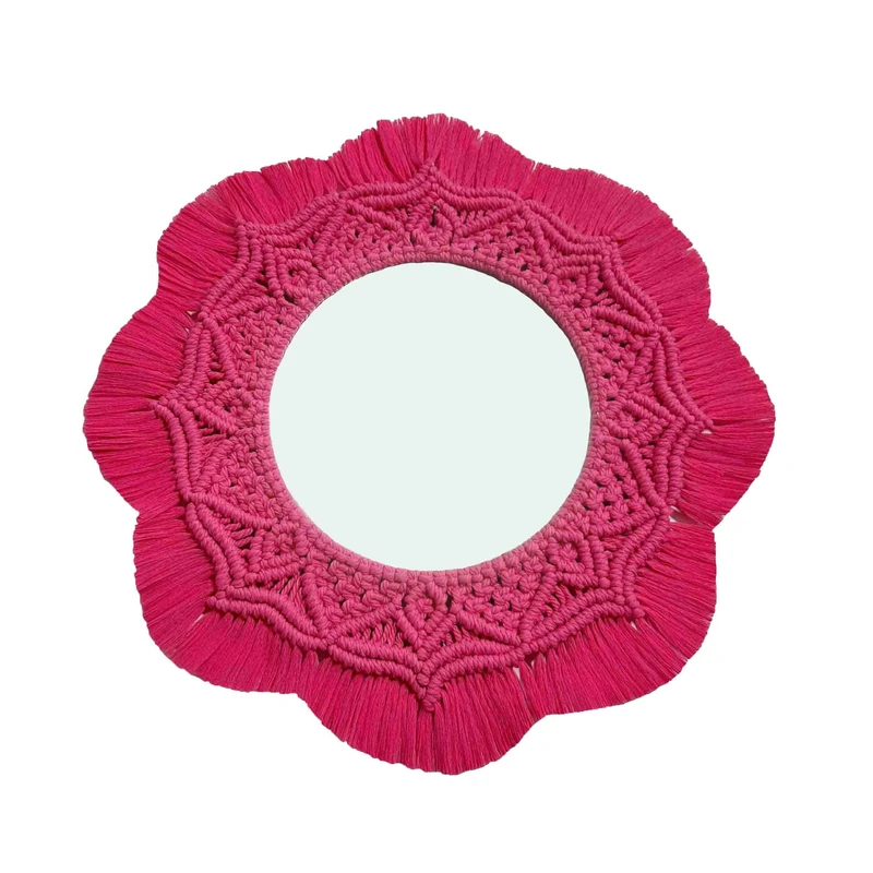 آینه مکرومه ای مدل RIRA003