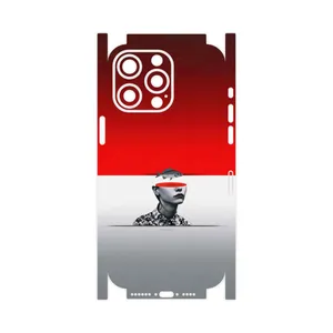 MAHOOT Collage of surreal Portrait of Women 1-FullSkin Cover Sticker for Apple iPhone 15 Pro Max