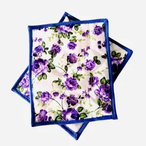 دستگیره آشپزخانه مدل گل دار بسته دو عددی 