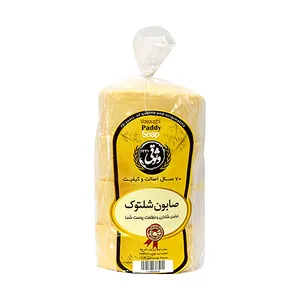 صابون شستشو وثوقی مدل شلتوک کد 02 وزن 200 گرم بسته 4 عددی 