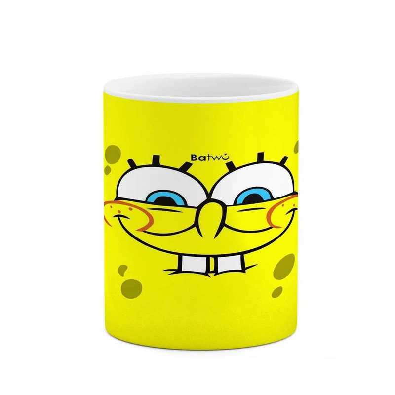 ماگ کاکتی مدل کارتون باب اسفنجی کد mgh23477