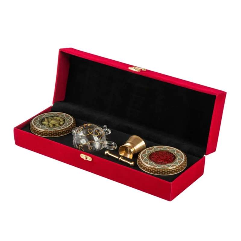 زعفران - 2 گرم به همراه هل سبز - 10 گرم و هاون