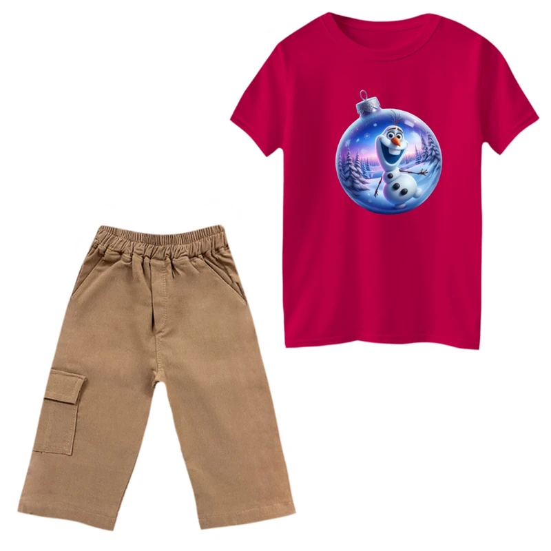 ست تی‌شرت و شلوارک پسرانه کد 10