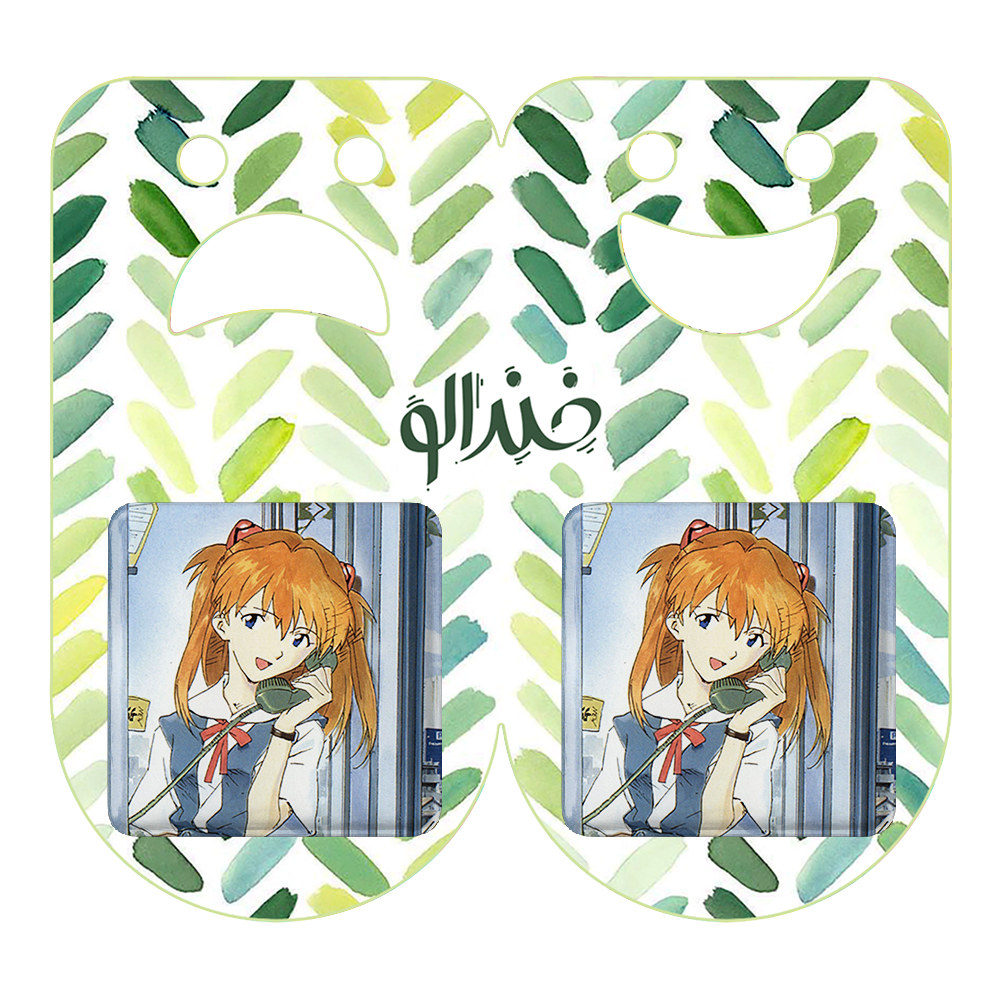 پیکسل خندالو مدل آسوکا انیمه اونگلیون کد 13813 به همراه مگنت