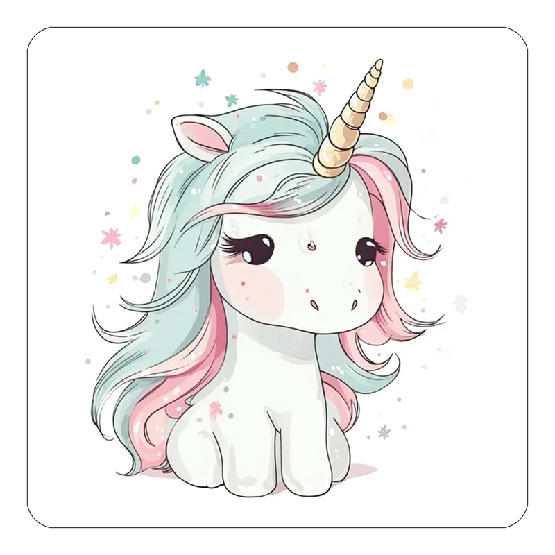 مگنت کاکتی طرح اسب تک شاخ و یونیکورن مدل mp30955