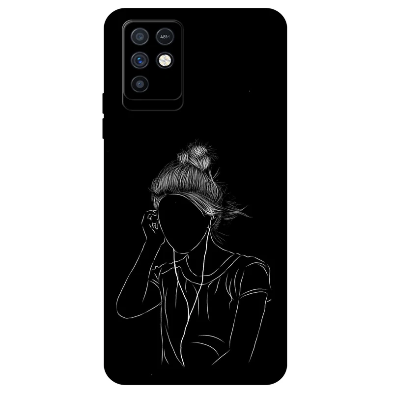 کاور مگافون طرح مینیمال مدل 1858 مناسب برای گوشی موبایل اینفینیکس Note 10