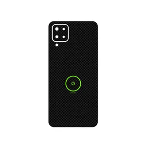 MAHOOT Minimal Power Button Cover Sticker for Samsung Galaxy M12