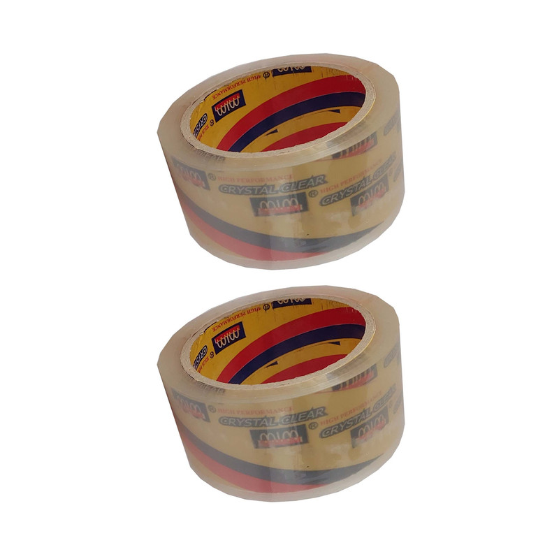 چسب پهن میم مدل M02 عرض 4.8 سانتی متر مجموعه 2 عددی چسب پهن میم مدل M02 عرض 4.8 سانتی متر مجموعه 2 عددی