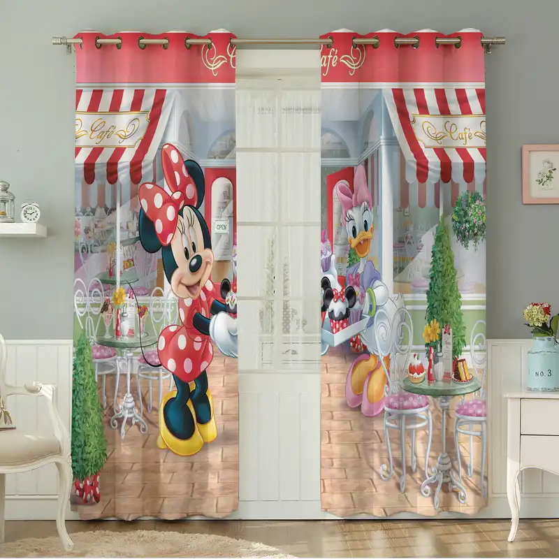 پرده نیروانا طرح کودک مدل مخمل کد 4799سایز 140×280 سانتی متر