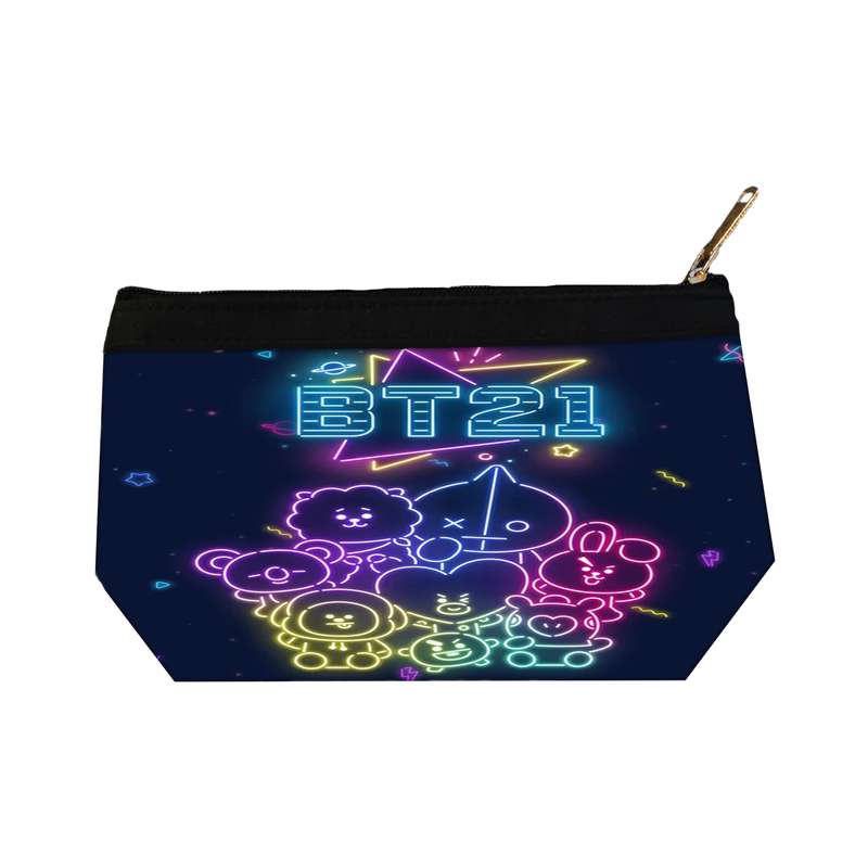 کیف لوازم آرایش زنانه مدل BTS کد 2373