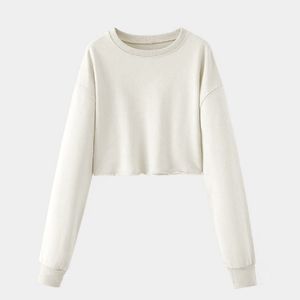 سویشرت زنانه کژین دوخت مدل milkycrop