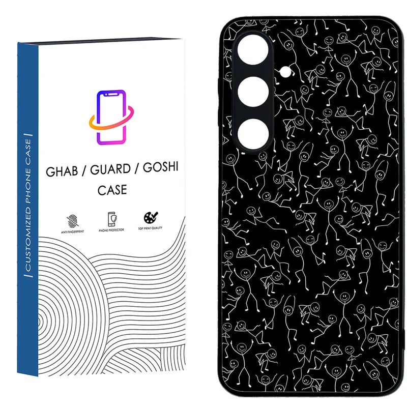 کاور قاب گارد گوشی طرح دخترانه کد 115 - TPU مناسب برای گوشی موبایل سامسونگ Galaxy S24 FE