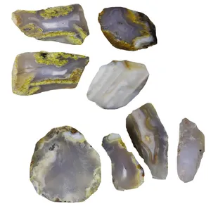 سنگ راف عقیق خراسان مدل G24 مجموعه 8 عددی