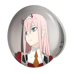 آینه جیبی خندالو طرح زیروتو انیمه دارلینگ در فرنکس مدل تاشو کد 12008 