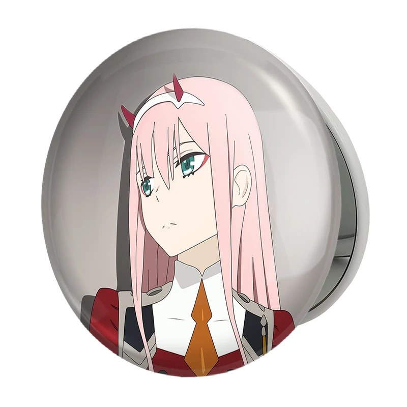 آینه جیبی خندالو طرح زیروتو انیمه دارلینگ در فرنکس مدل تاشو کد 12008 