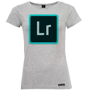 تی شرت آستین کوتاه زنانه 27 مدل Adobe Lightroom کد MH1073