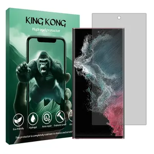 King Kong Tough model transparent screen protector suitable for Samsung Galaxy S22 Ultra 5G mobile phone
