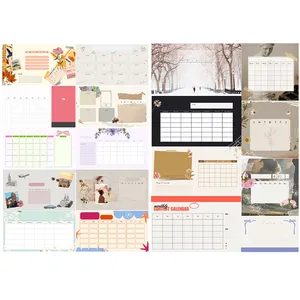 برچسب مدل بولت ژورنال اسکرپ بوک طرح تقویم