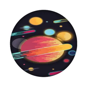 استیکر تزئینی موبایل مدل فضا سیاره ها کد 3503