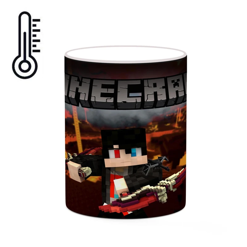 ماگ حرارتی کاکتی طرح ماینکرافت minecraft مدل mgh41303
