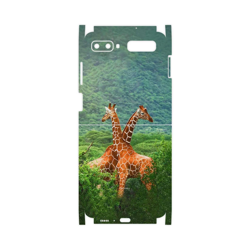 برچسب پوششی ماهوت مدل Giraffe-FullSkin مناسب برای گوشی موبایل سامسونگ Galaxy Z Flip