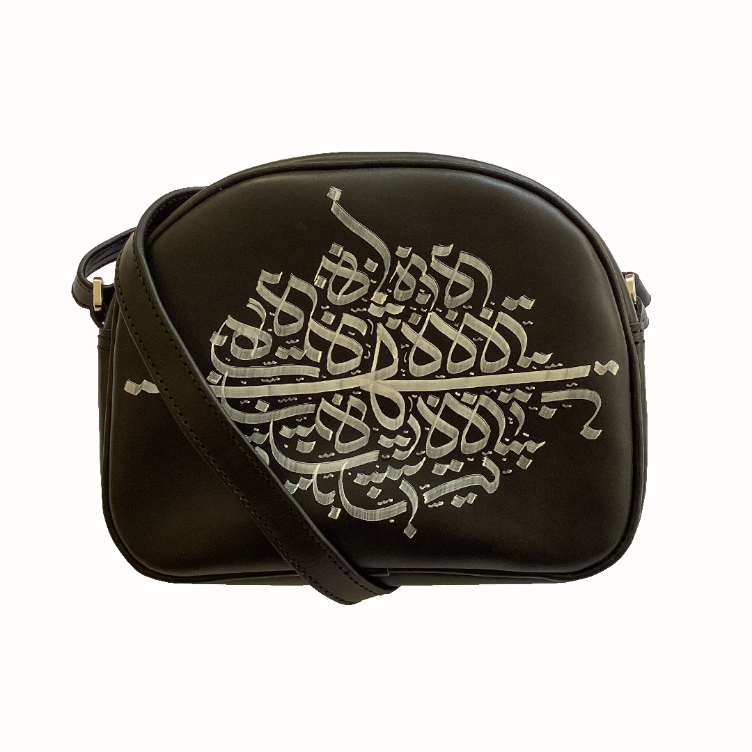 کیف دوشی زنانه مدل کالیگرافی K155A
