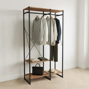 آویز لباس دیزم مدل مونتاژی RGL_100×180_LIGHT طول 100 سانتی متر