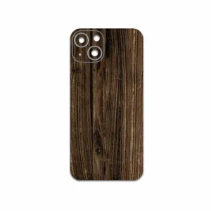 MAHOOT Dark-Walnut-Wood Cover Sticker for Apple iPhone 13