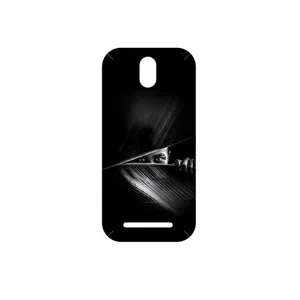 MAHOOT Black Portrait Cover Sticker for HTC Desire 500