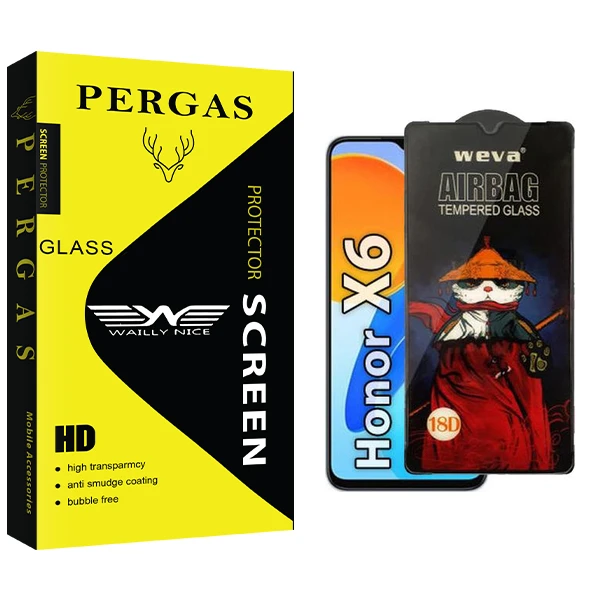 محافظ صفحه نمایش وایلی نایس مدل Pergas Airbag مناسب برای گوشی موبایل آنر X6