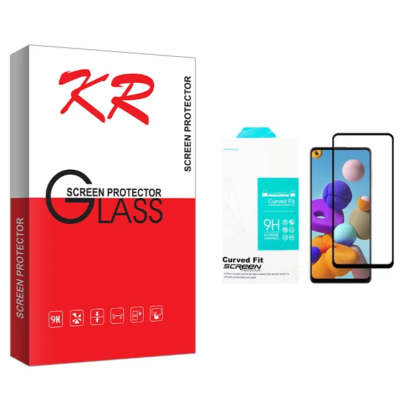 محافظ صفحه نمایش کی آر مدل +HD مناسب برای گوشی موبایل سامسونگ Galaxy A21s
