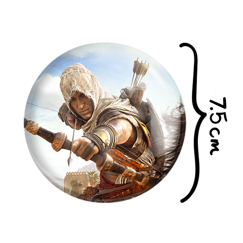 آینه جیبی خندالو مدل بازی اساسینز کرید Assassins Creed کد 27894