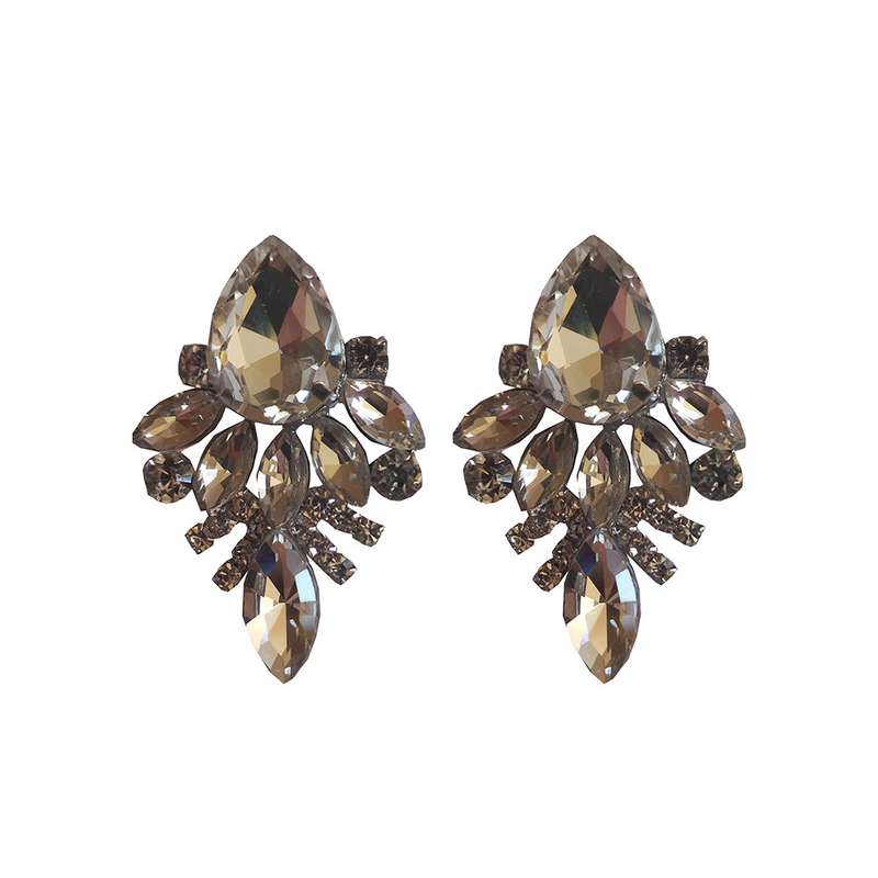 گوشواره زنانه مدل نگینی