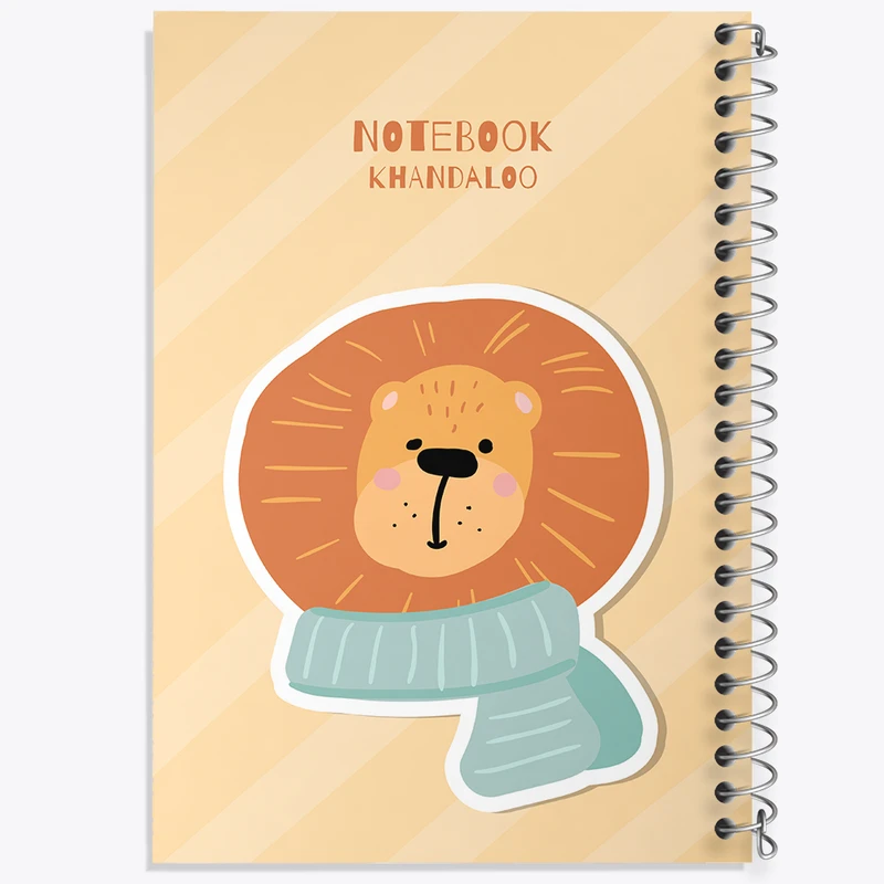 دفتر نت موسیقی 50 برگ خندالو مدل شیر بامزه کد N1394