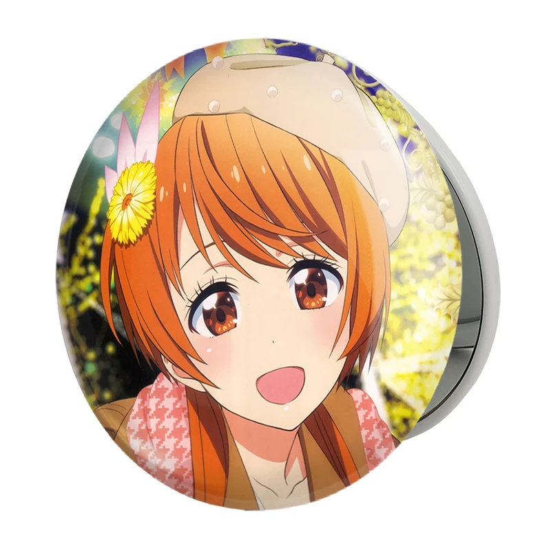آینه جیبی خندالو طرح تاچیبانا انیمه عشق دروغین مدل تاشو کد 17144 