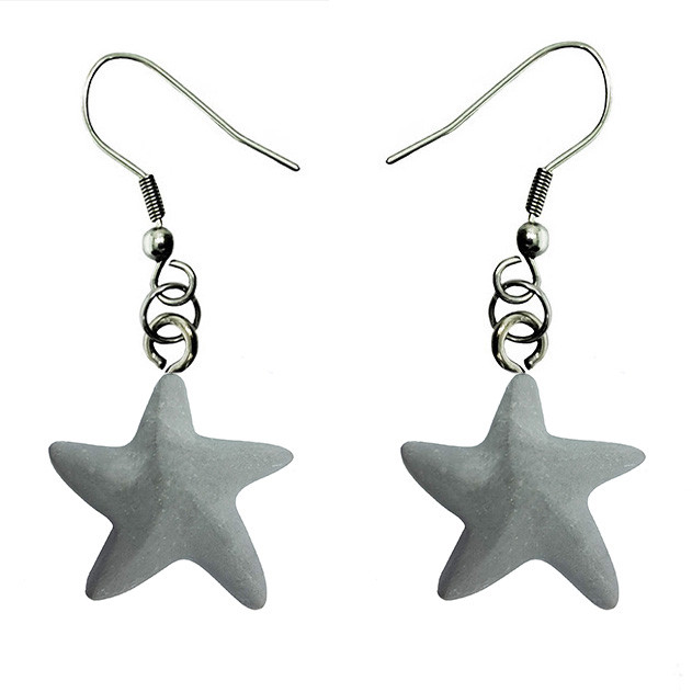 گوشواره دخترانه مدل ستاره دریایی کد p.23.11.1