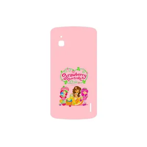 MAHOOT Strawberry Shortcake Cover Sticker for Google Nexus 4