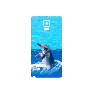 MAHOOT Dolphin Cover Sticker for Samsung Galaxy Note 4