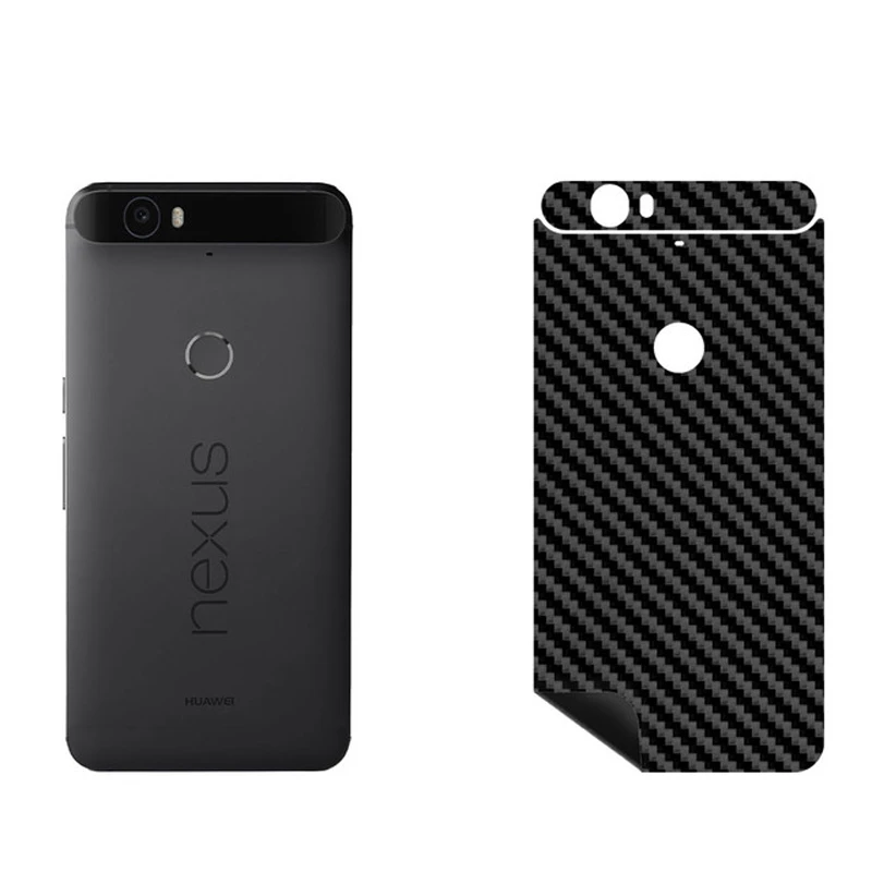 برچسب پوششی بستور مدل BT-Fiber طرح فیبر کربن مناسب برای گوشی موبایل هوآوی Nexus 6P