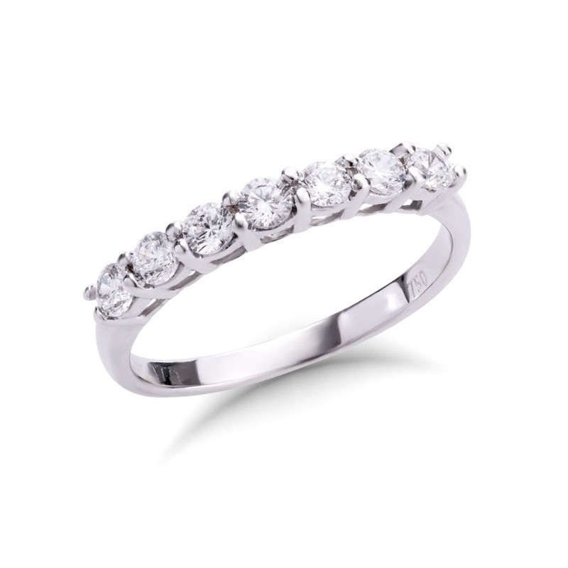 انگشتر طلا 18 عیار زنانه کیمیا زر مدل پایه جواهر لوکس بارمان کد 1231S سایز 50