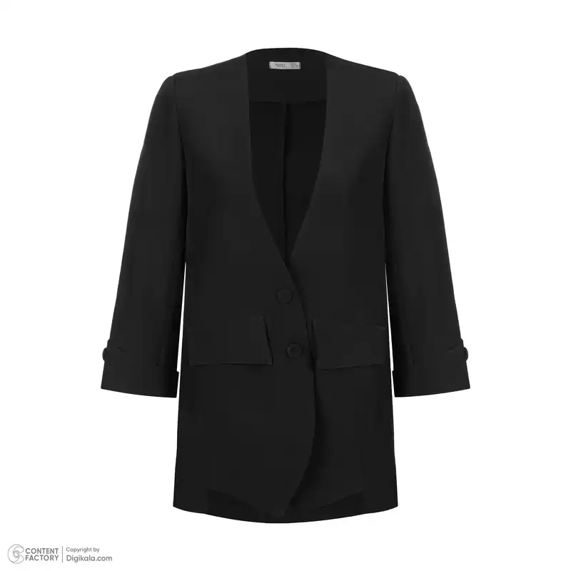 کت زنانه نیزل مدل 0193-002 رنگ مشکی