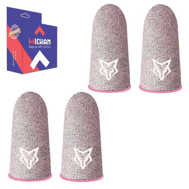 آستین کنترل کننده انگشت میچان مدل finger sleeve بسته 4 عددی